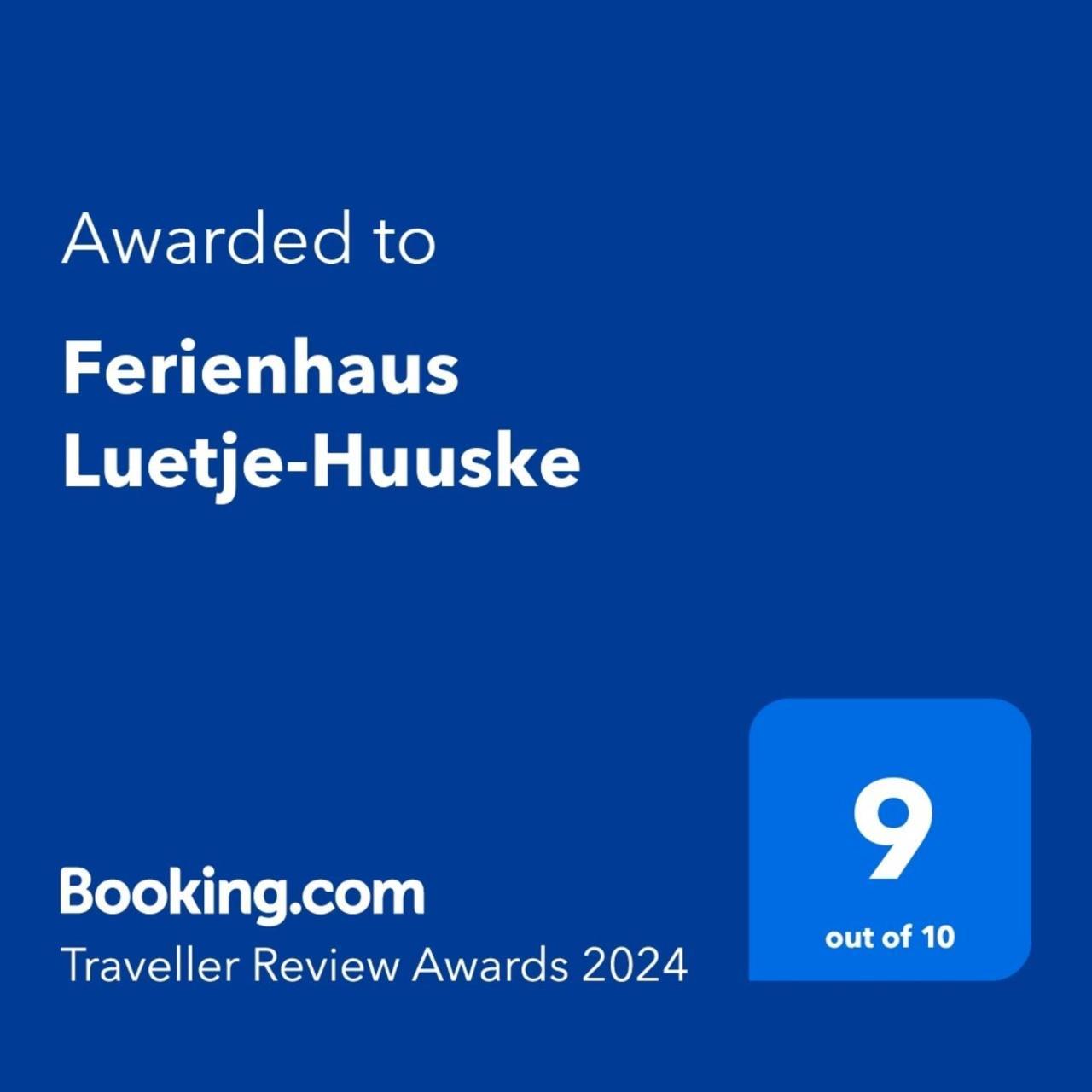 Ferienhaus Luetje-Huuske Krummhörn 외부 사진