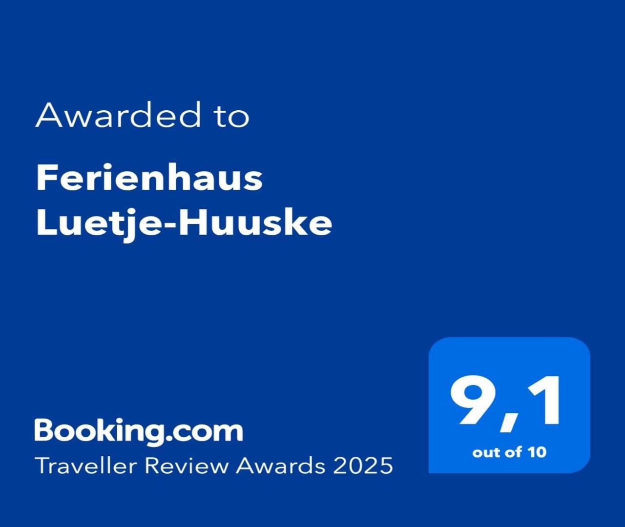 Ferienhaus Luetje-Huuske Krummhörn 외부 사진