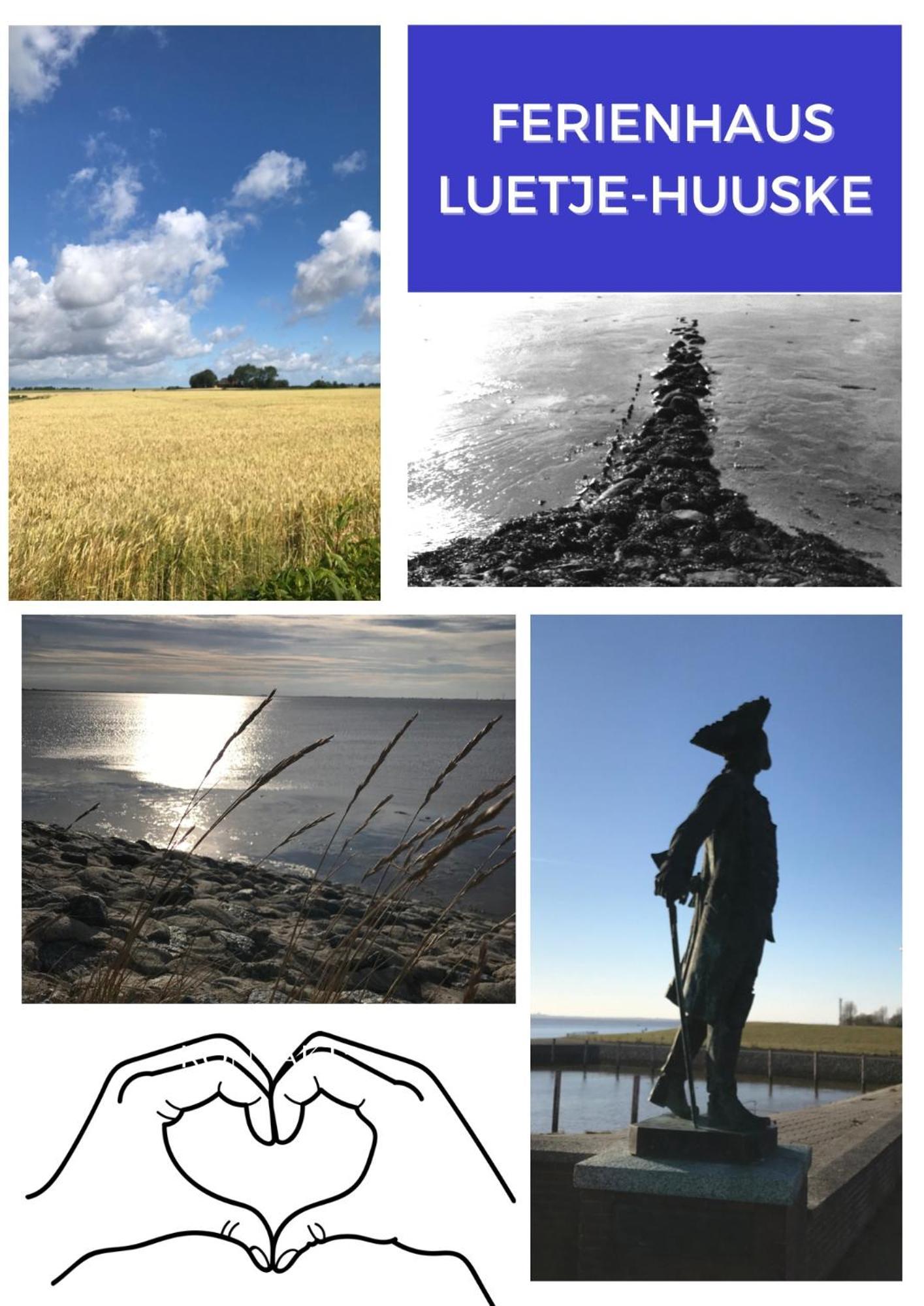 Ferienhaus Luetje-Huuske Krummhörn 외부 사진